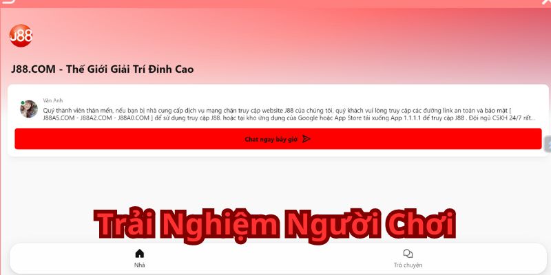 Trải Nghiệm Người Chơi